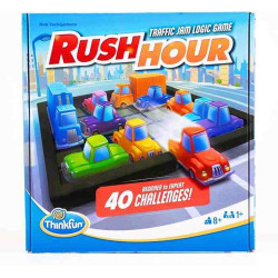 RUSH HOUR (NUEVA EDICIO) RETO ATASCO Juego de logica 40 retos (+ 8 Años.) Thinkfun Ravensburger